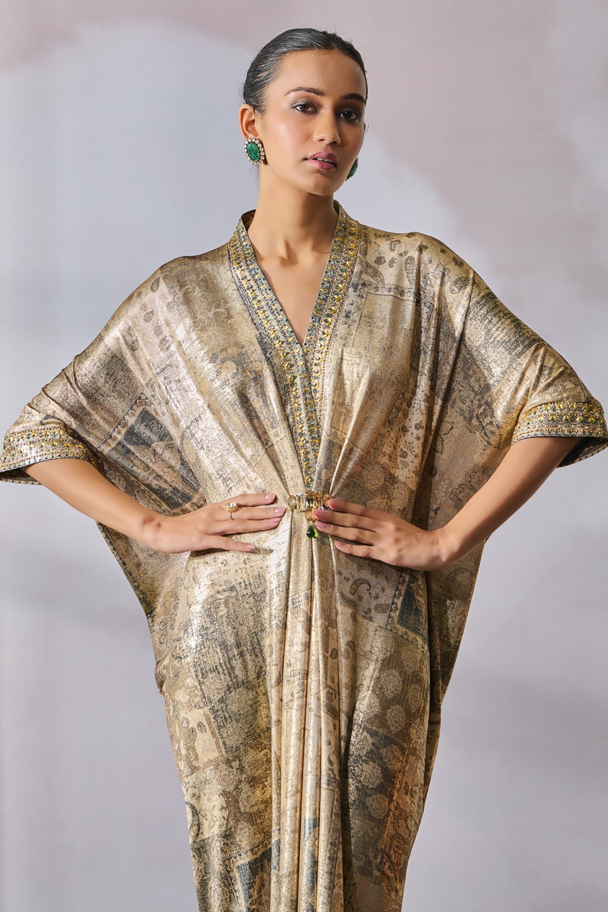 Printed Oyster Dress