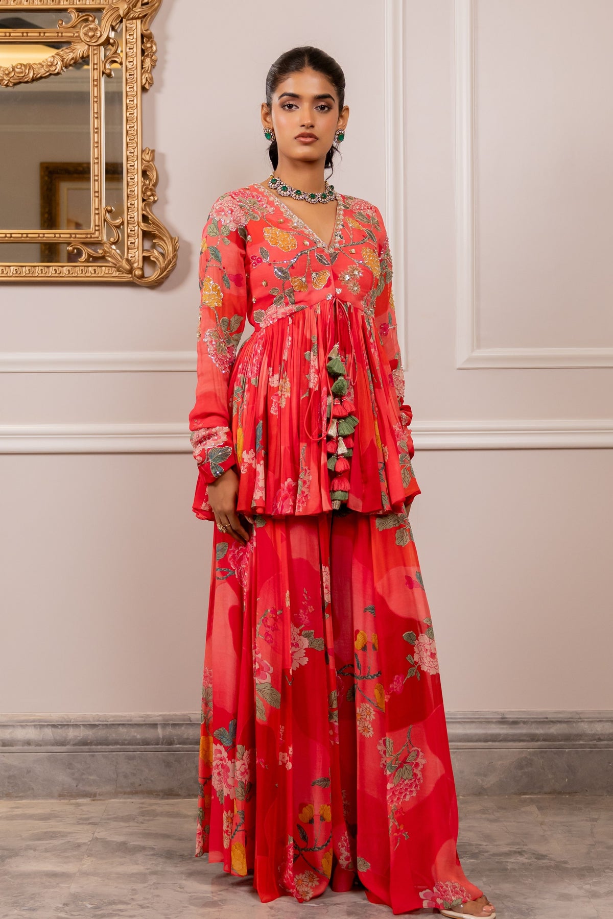 Risha Peplum Set