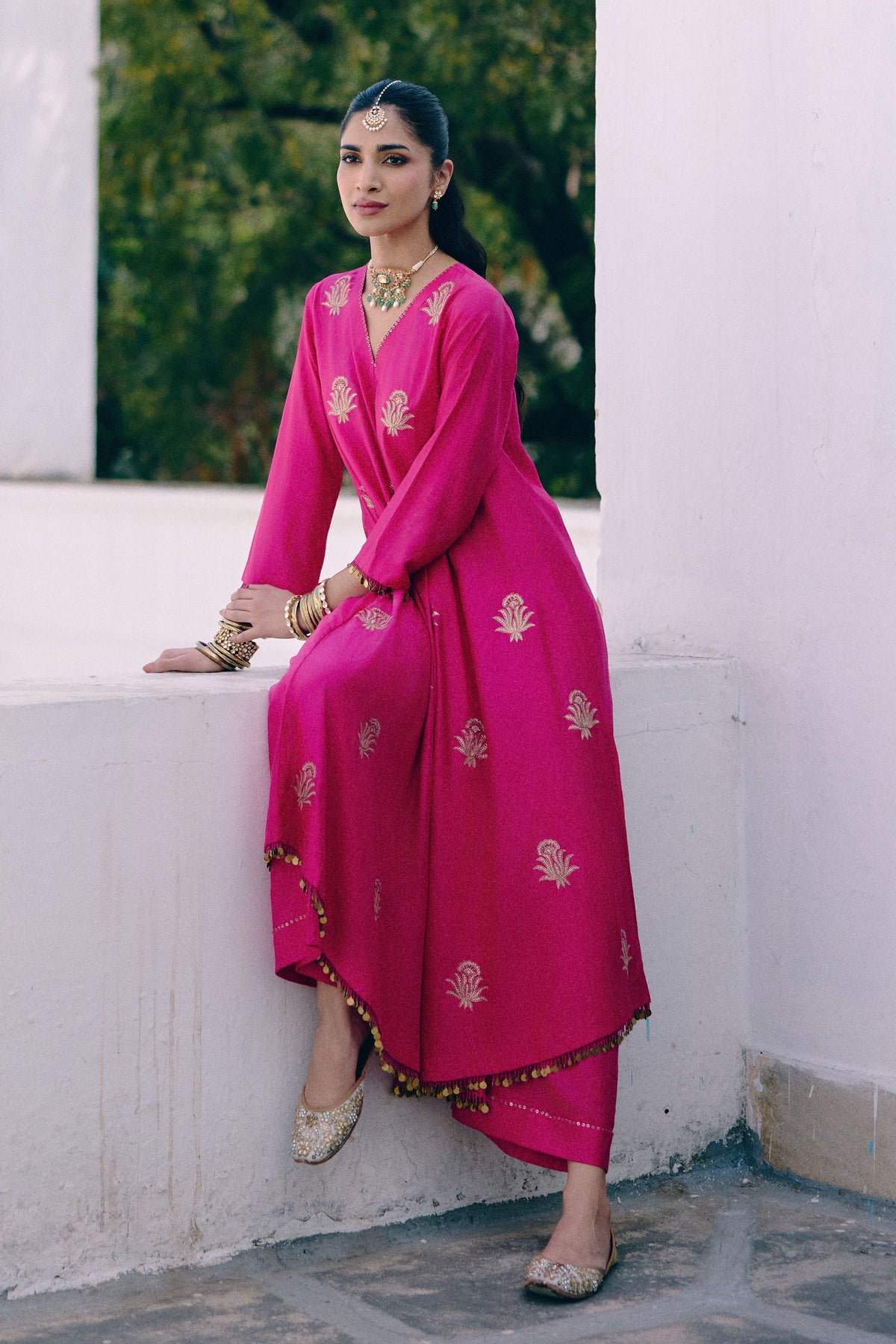 Lotus Gherdaar Kurta Set