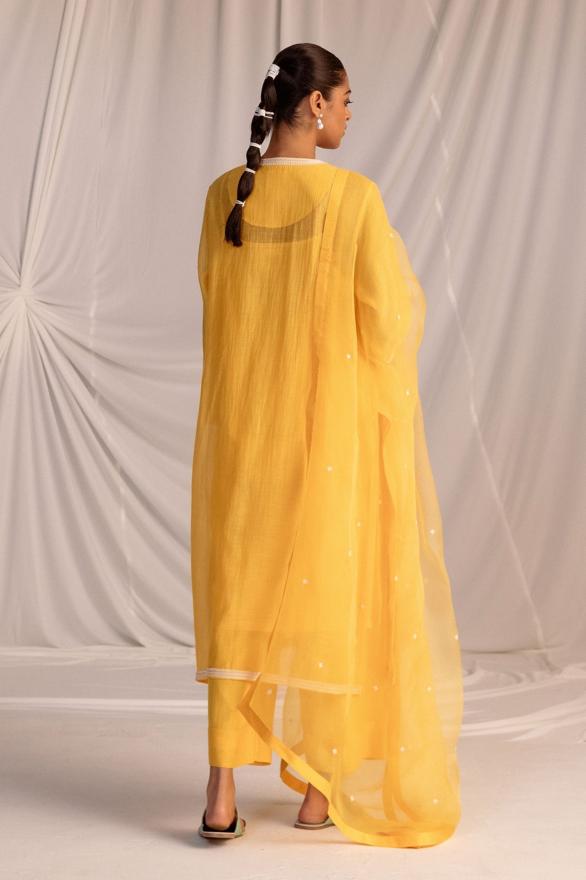 Mango Yellow Tunic Set