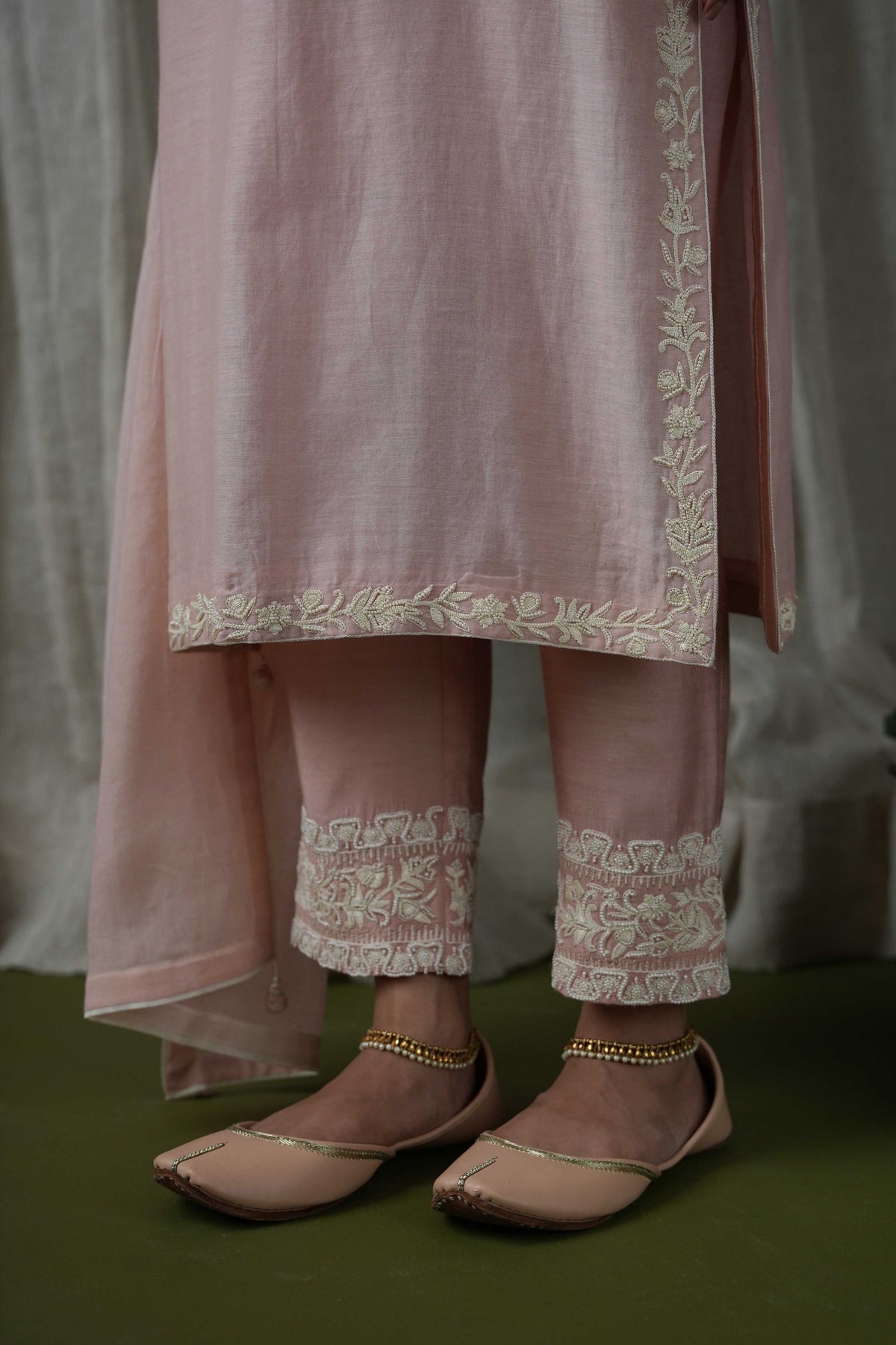 Rose Pink Kurta Set