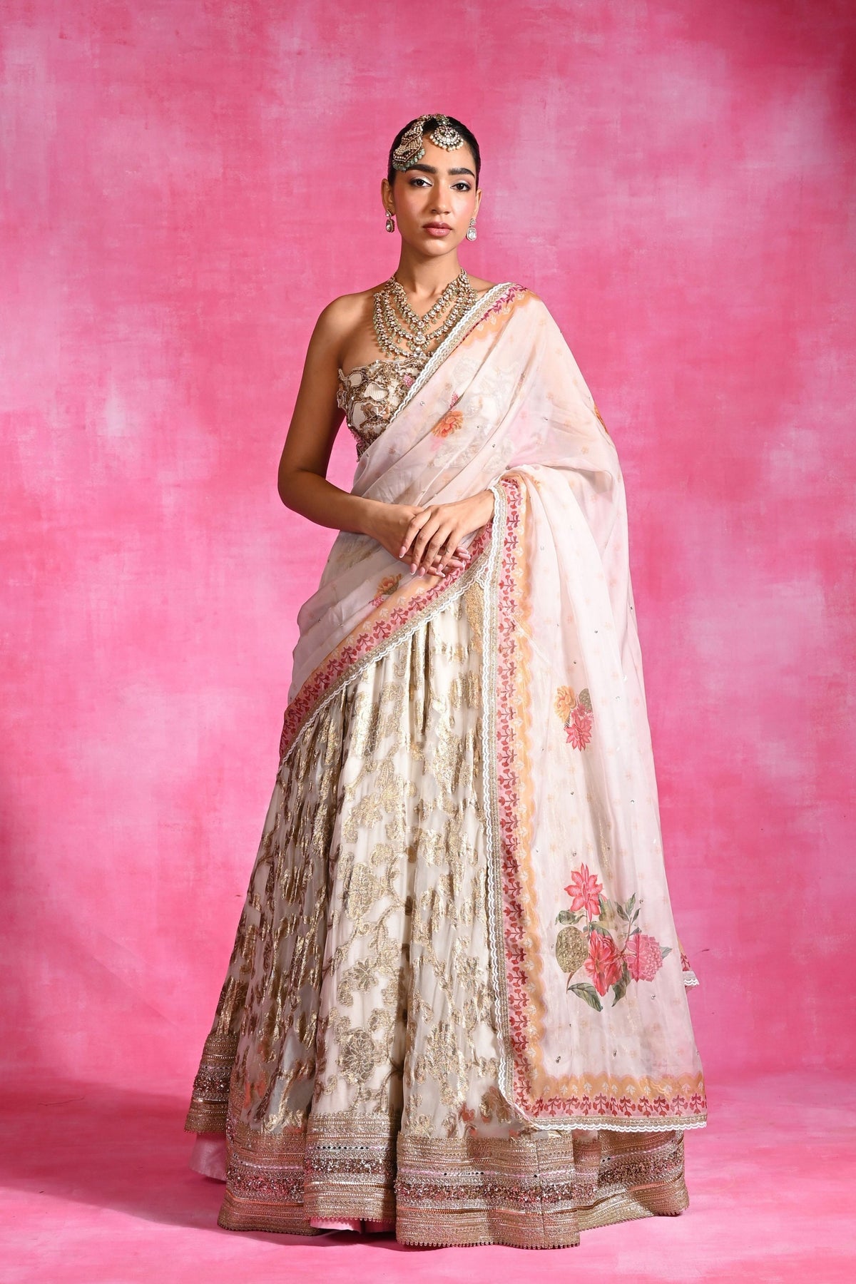 Ebony Lehenga Set