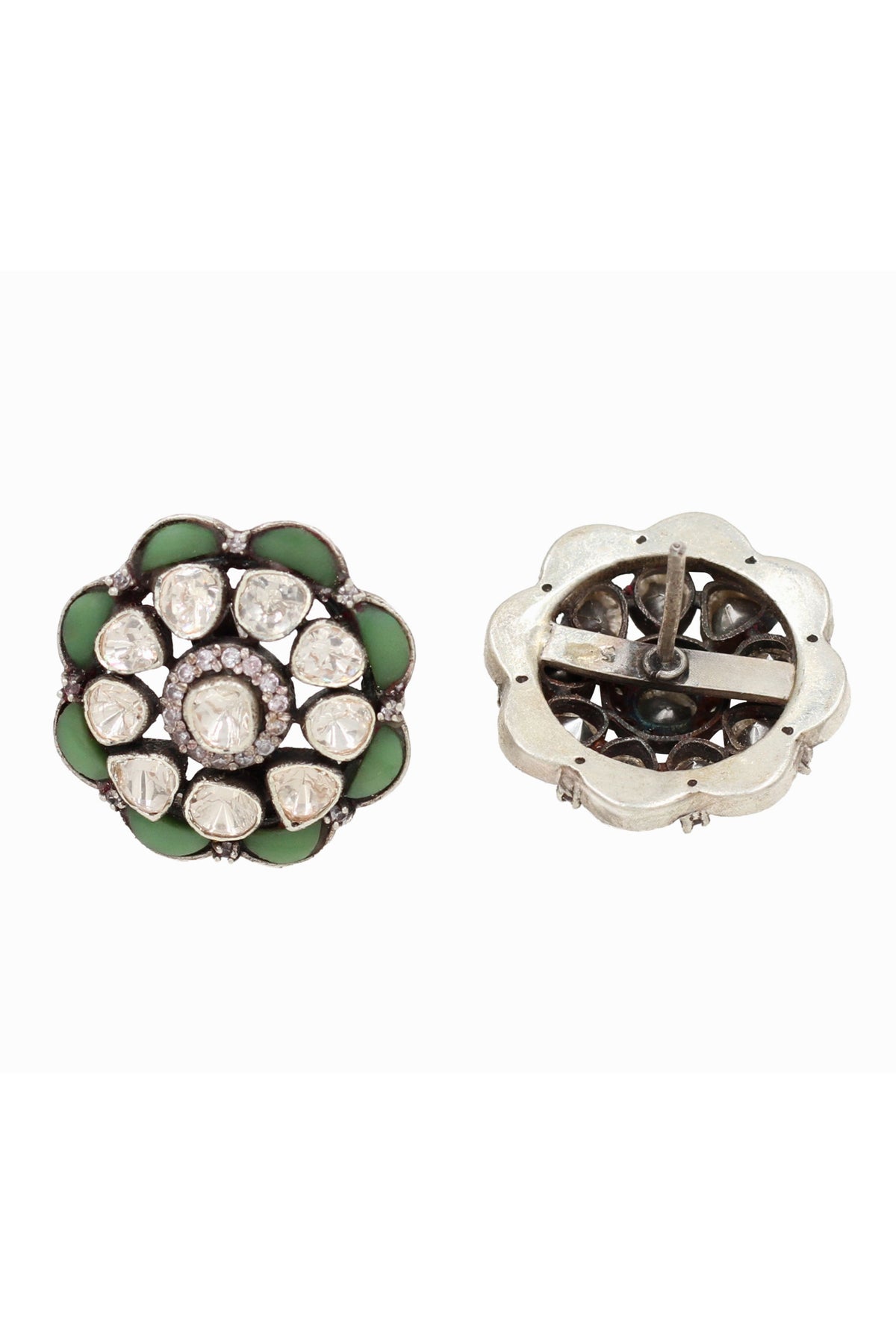 Green Earrings