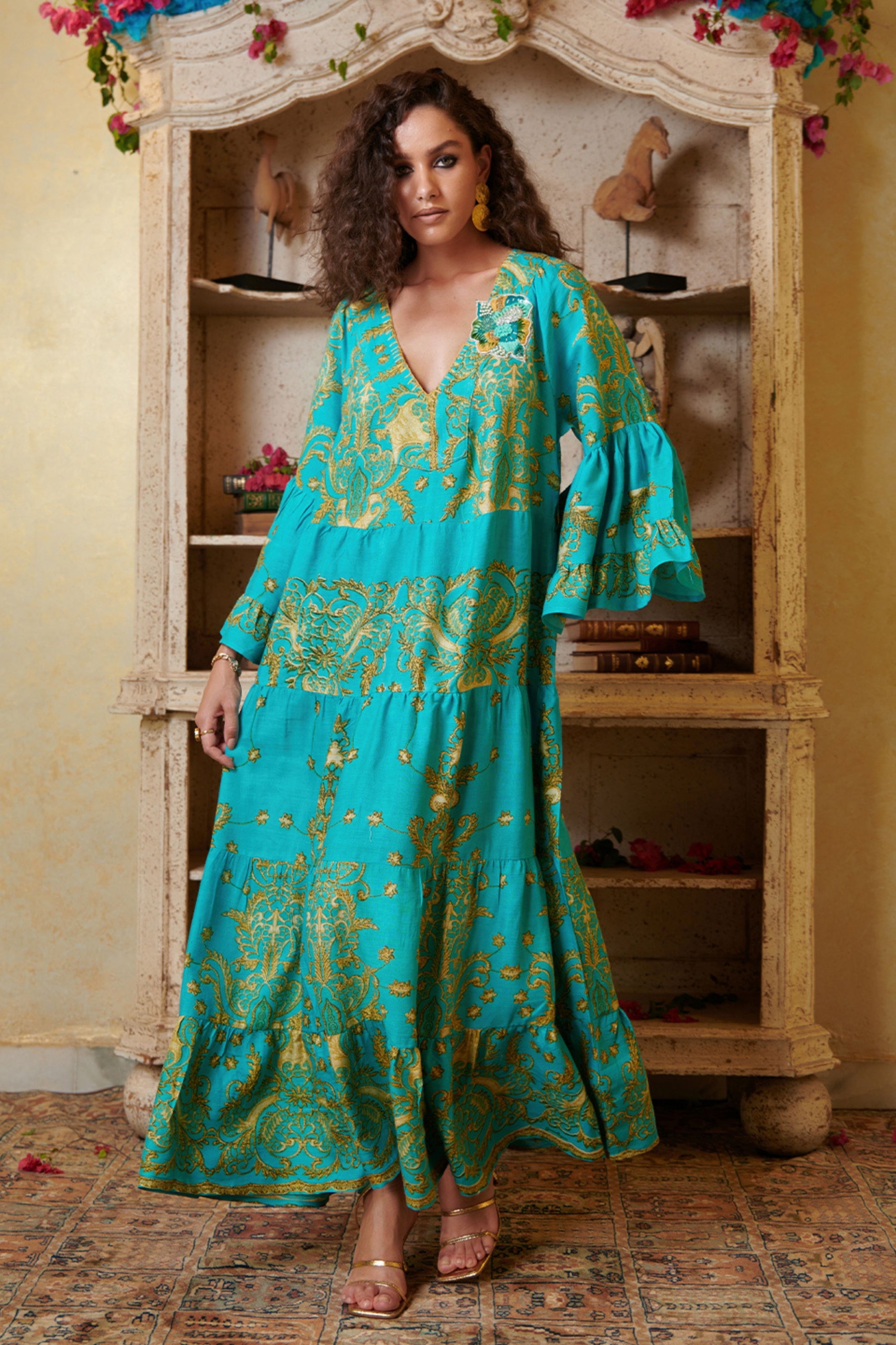 cin cin maxi dress Villa Moonstone Maxi Dress - Gelato