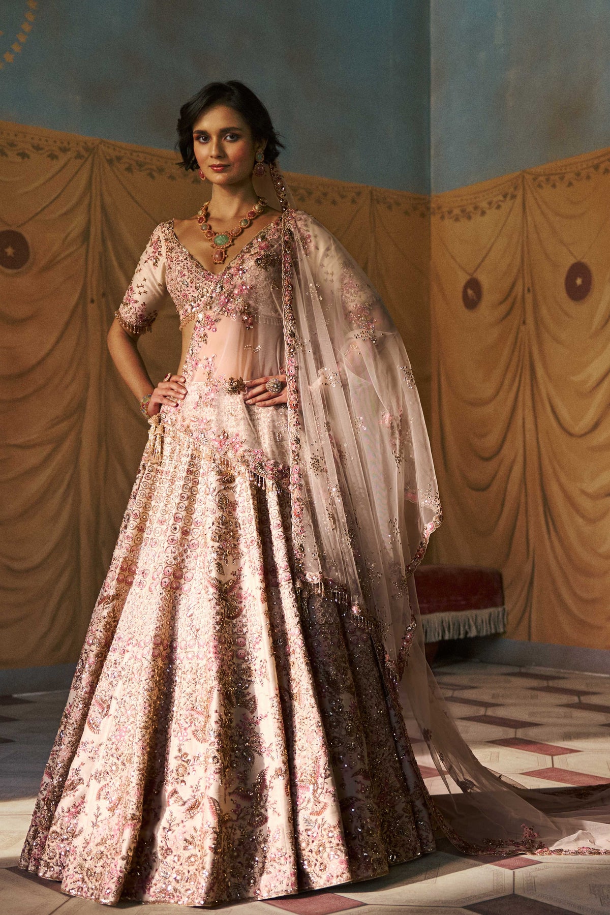 Éclaira Bridal Lehenga Set