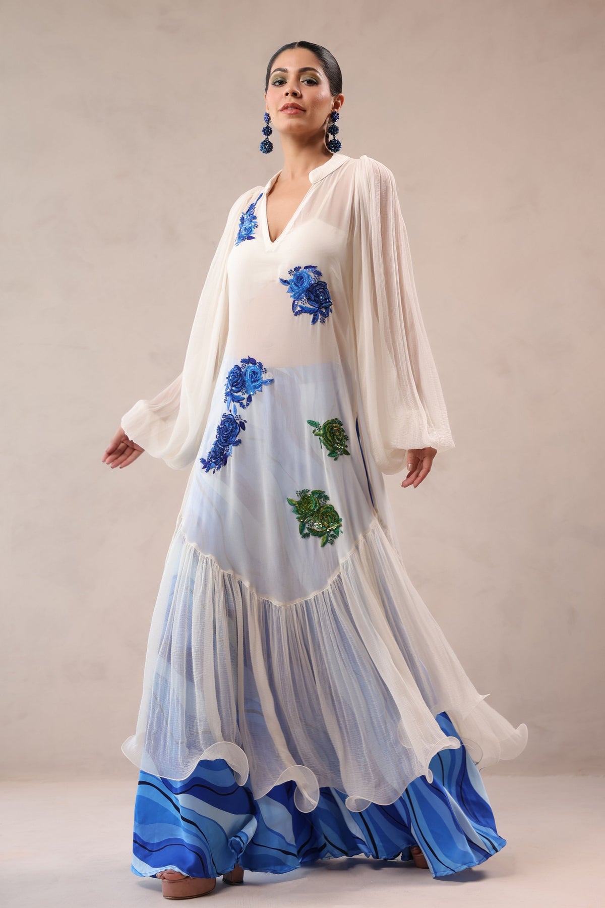 Indie Blue Co-ord Set