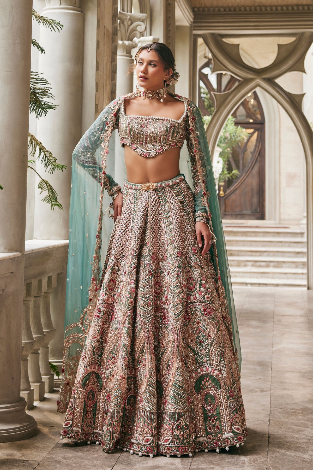Siam Serenity Lehenga Set