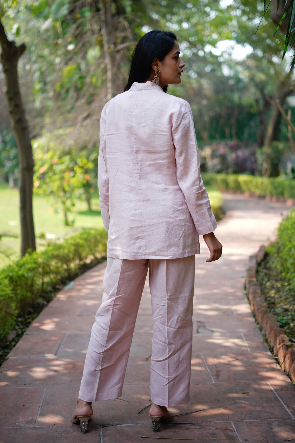 Light Pink Dog Cat Blazer