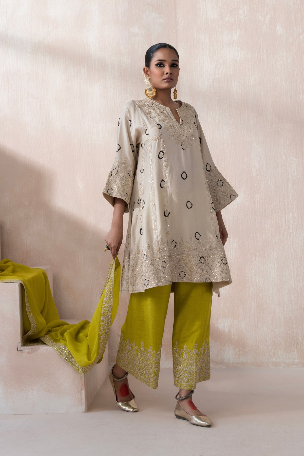 Tie and Dye Pallazo Set