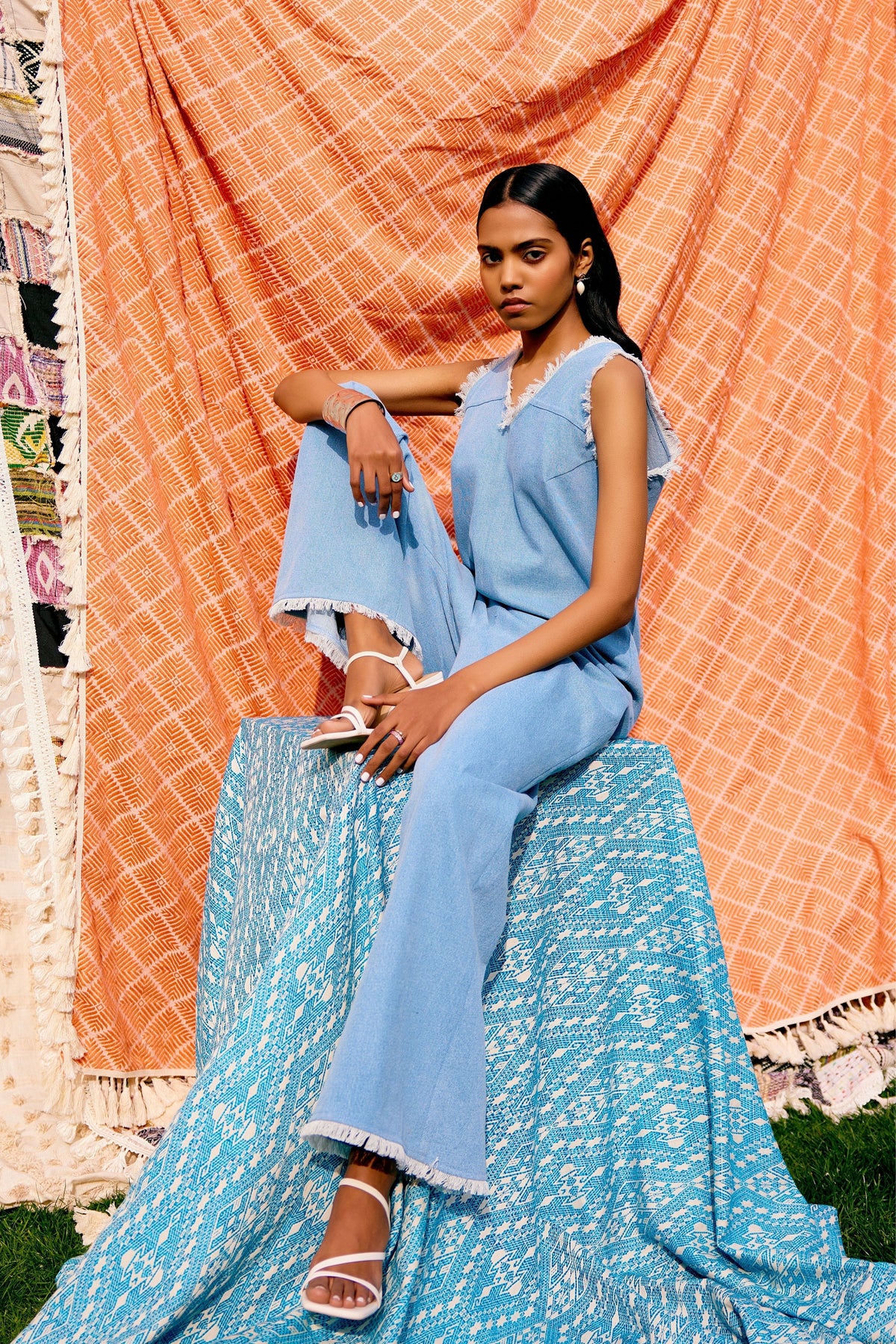 Light Blue Jumpsuit