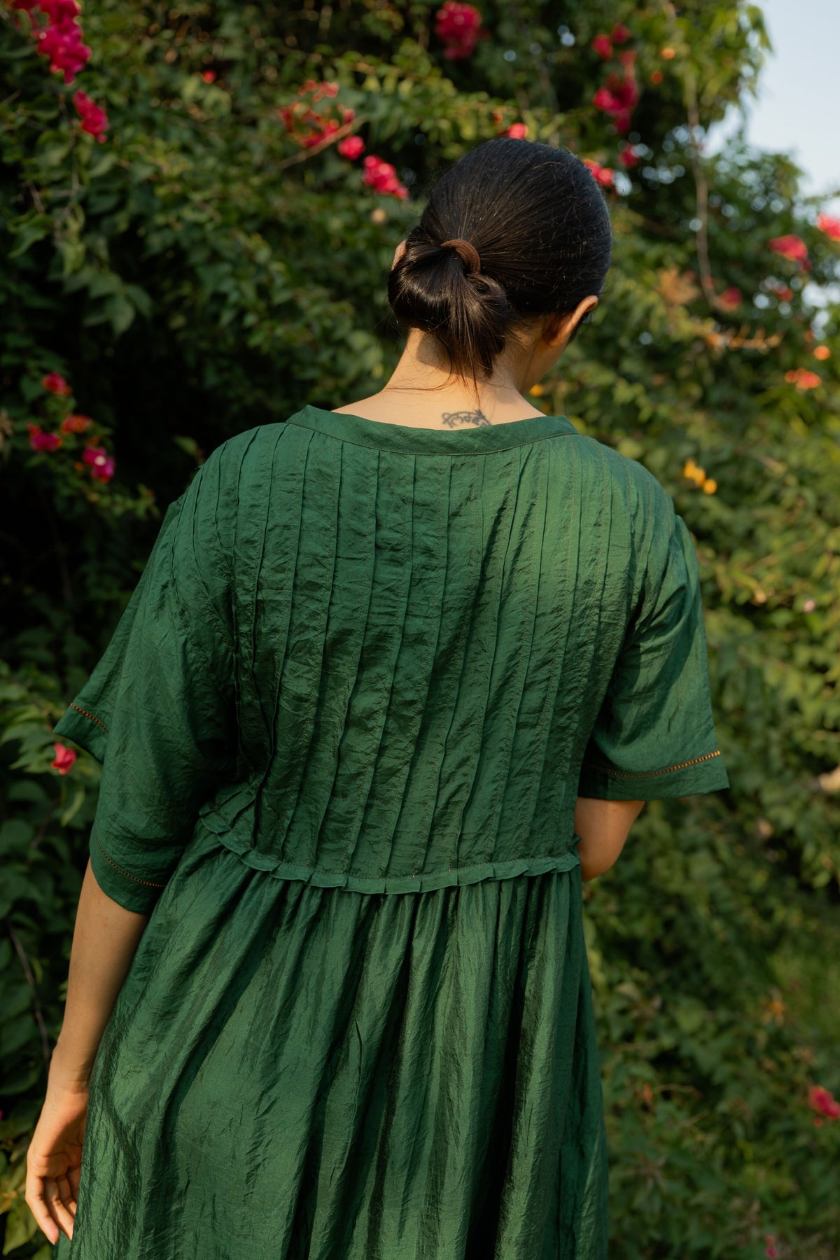 Forest Green Liz Dress