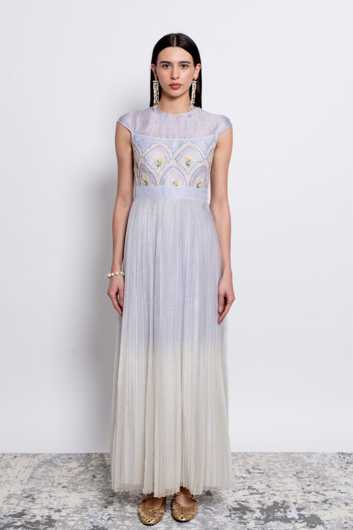 Elara blue Gown