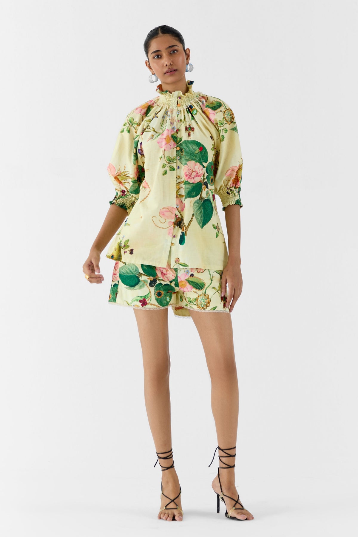 Blossom Ruching Co-ord Set