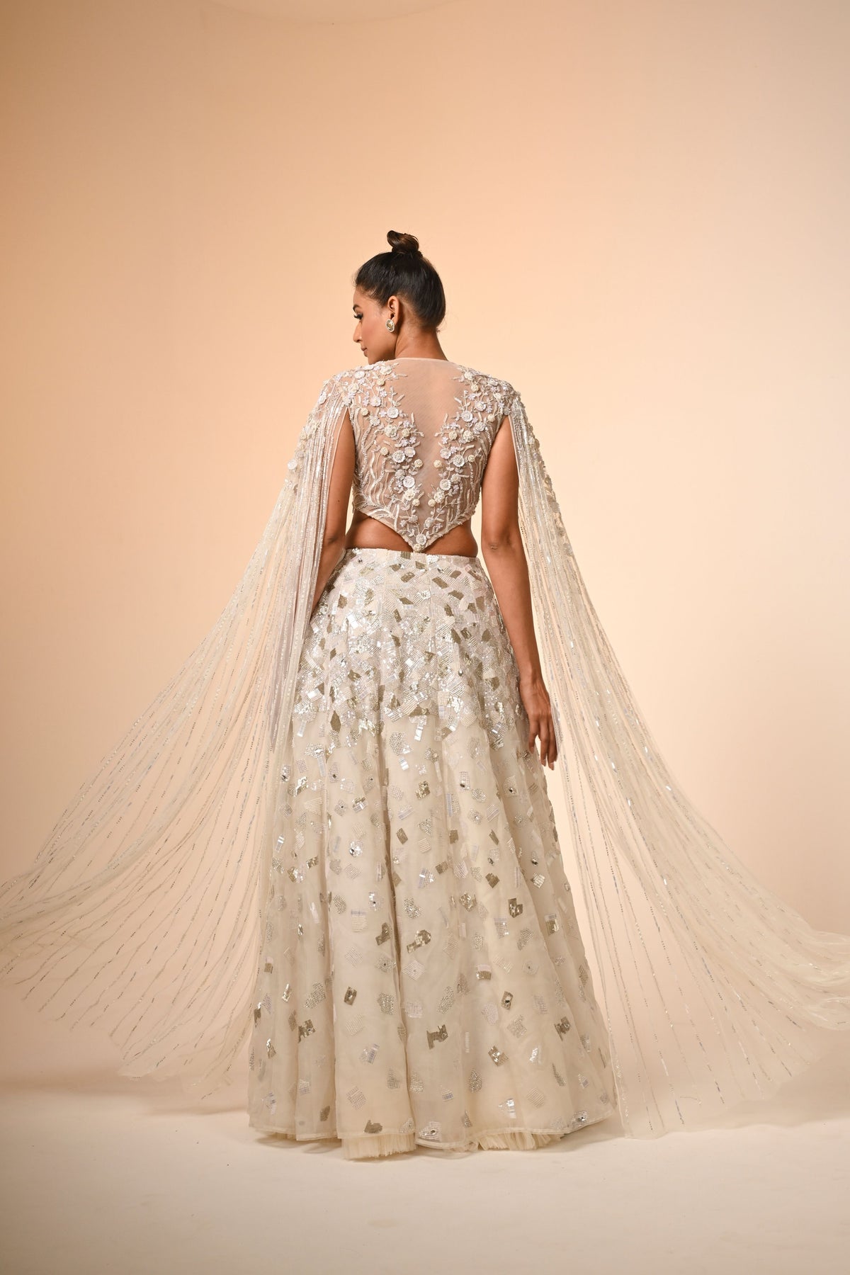 Floral Jaal Lehenga Set