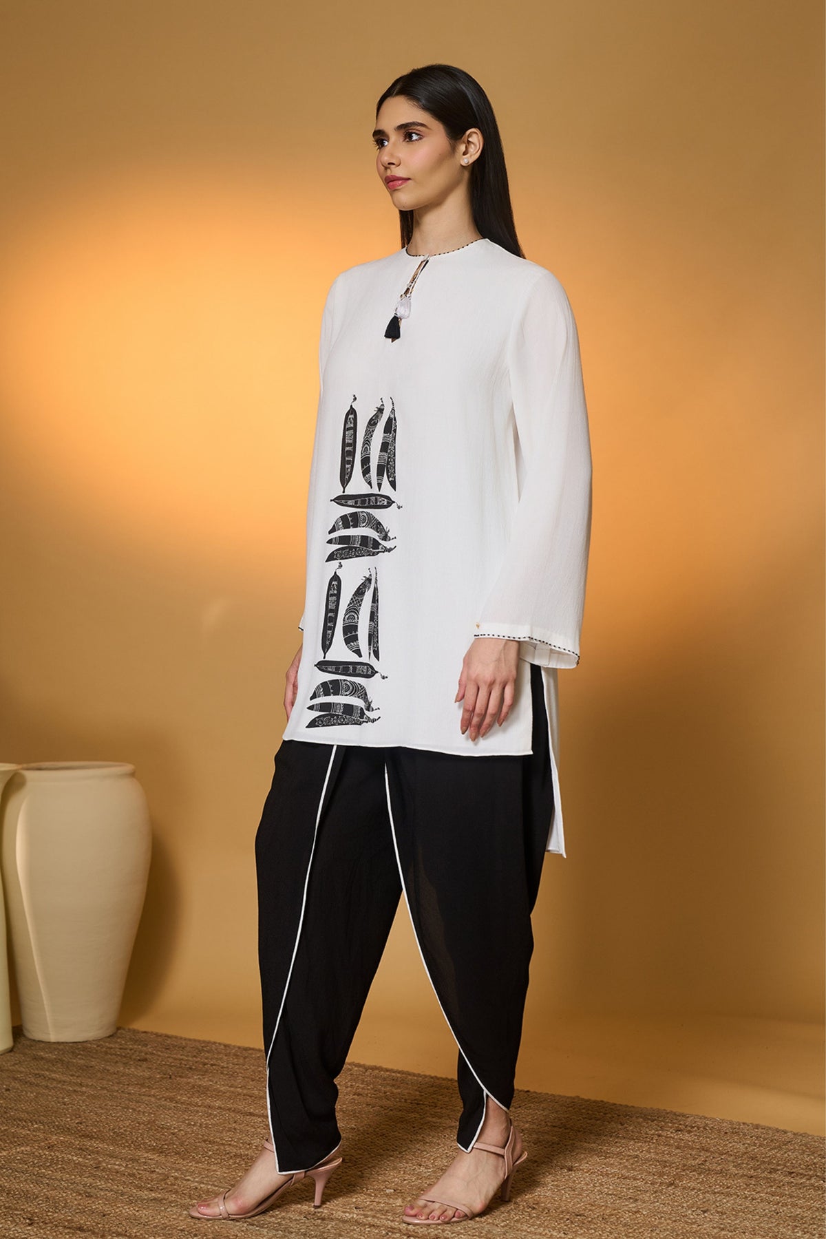 Totem Pod Dhoti Set
