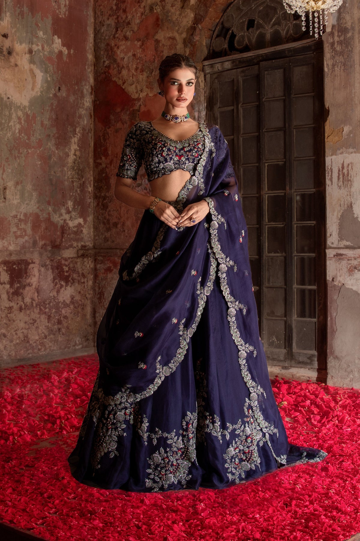 Purple Lehenga Set