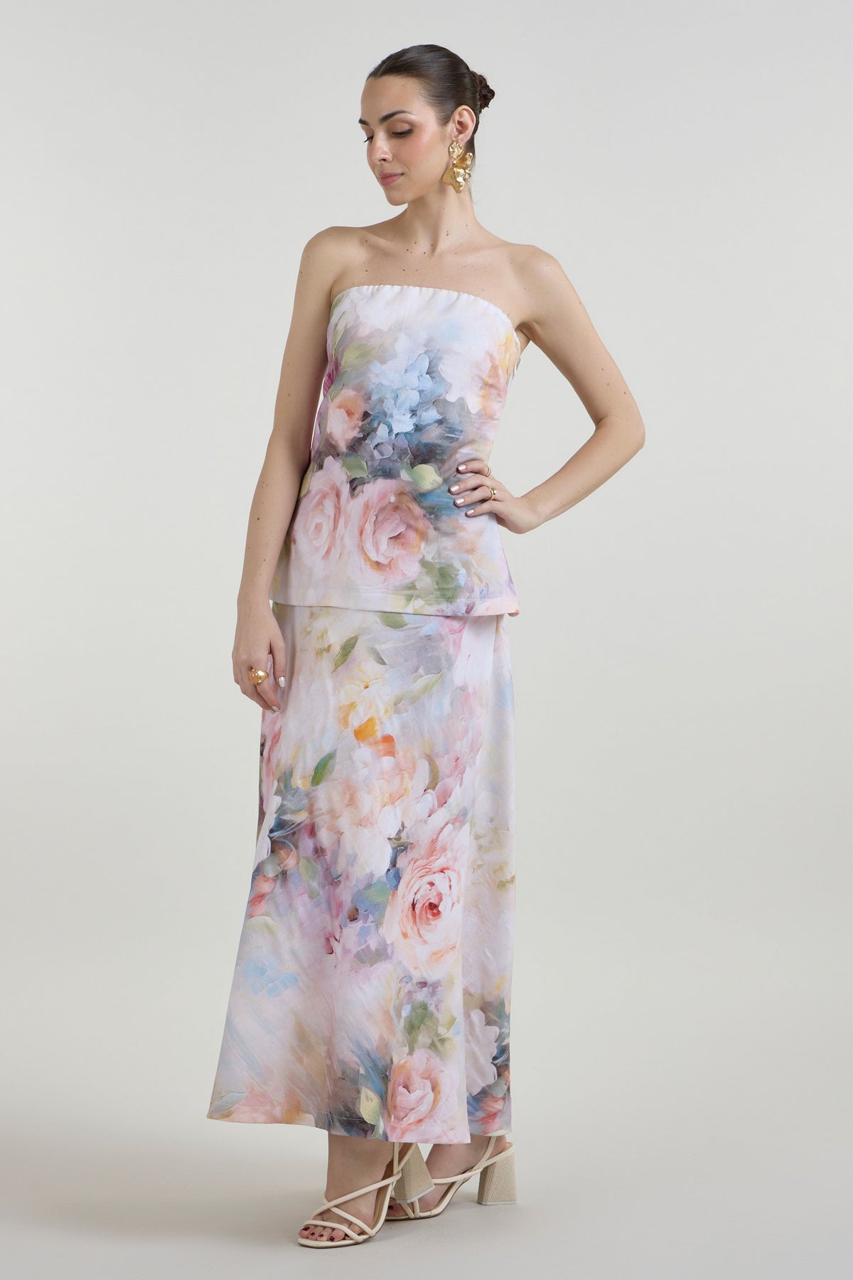 Olivia Strapless Dress