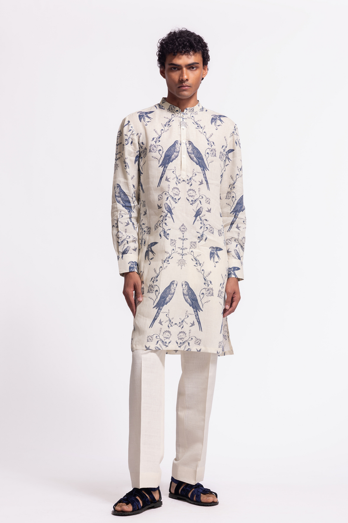 Floral Printed Short Kurta