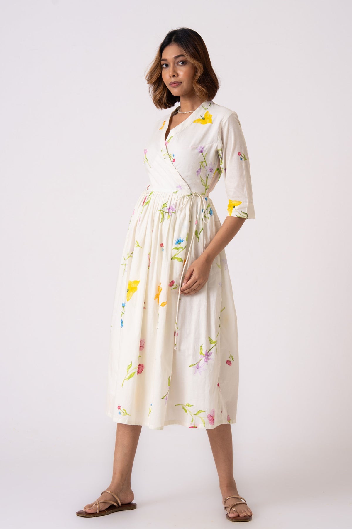 Aura Whimsical Floral Dress