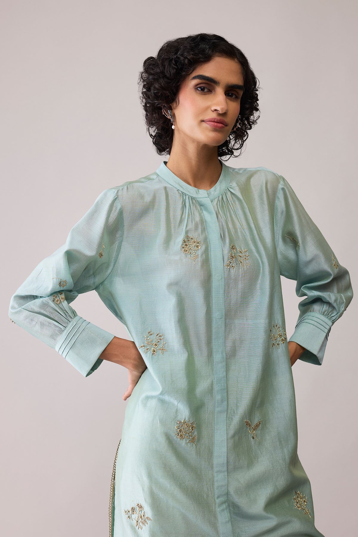 Ina Mint Tunic Set