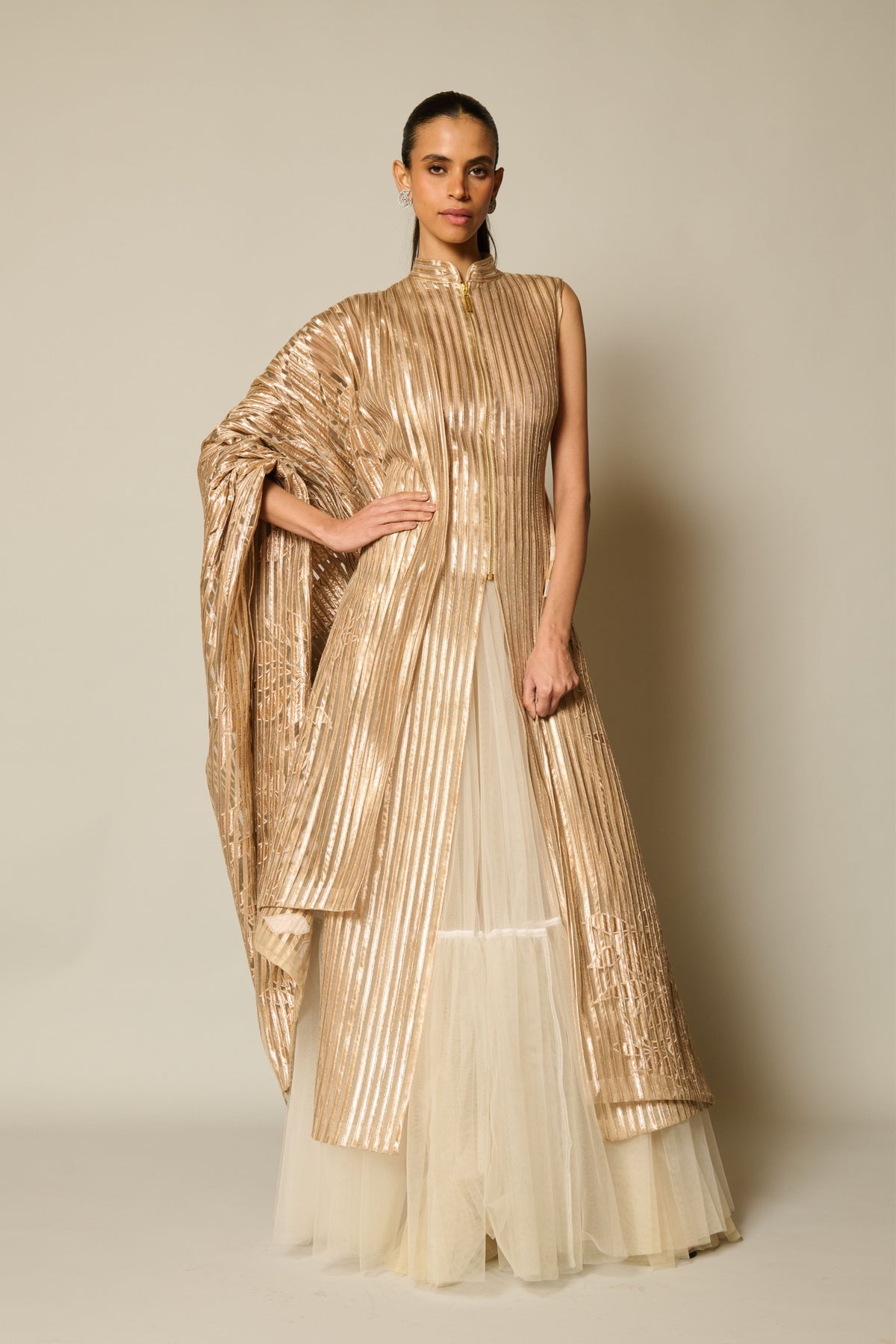 Gold sheer jacket 2025