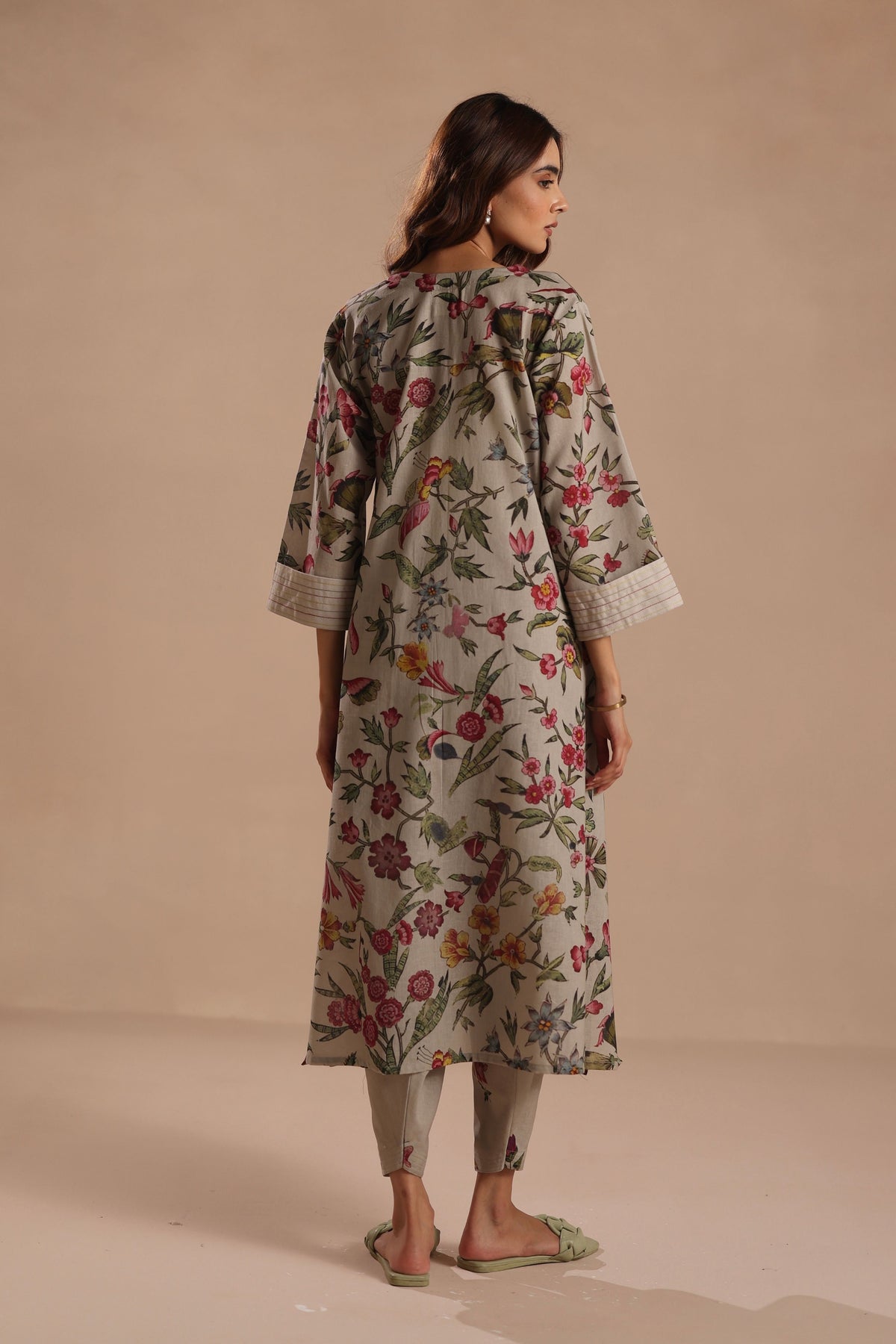 Daphne Dusty Blue Kurta Set