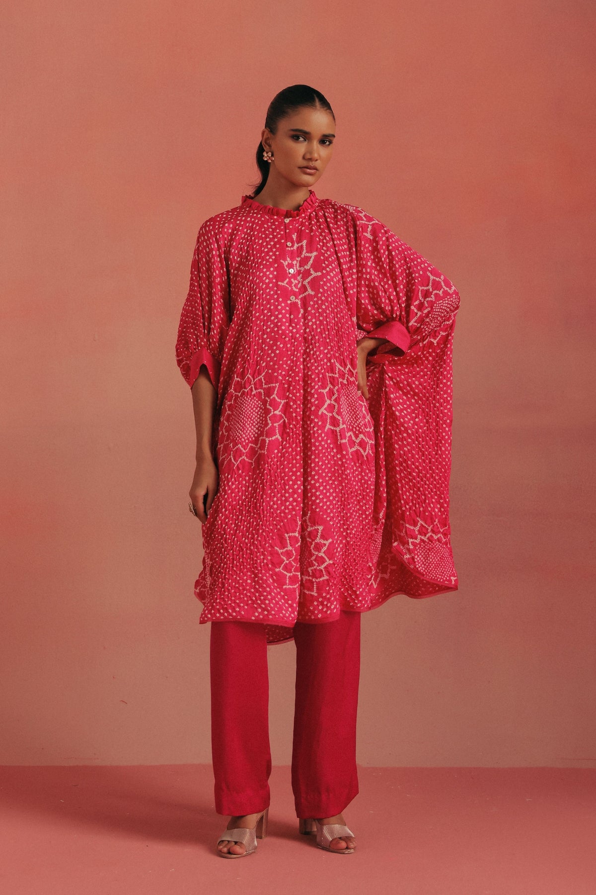 Bubblegum Pin Tunic Set