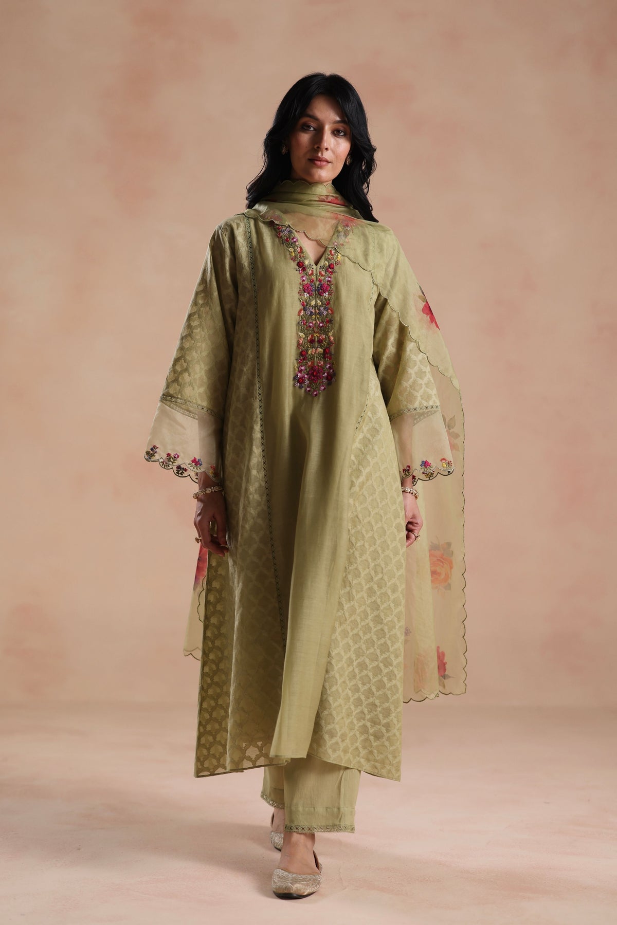 Rua Green Kurta Set