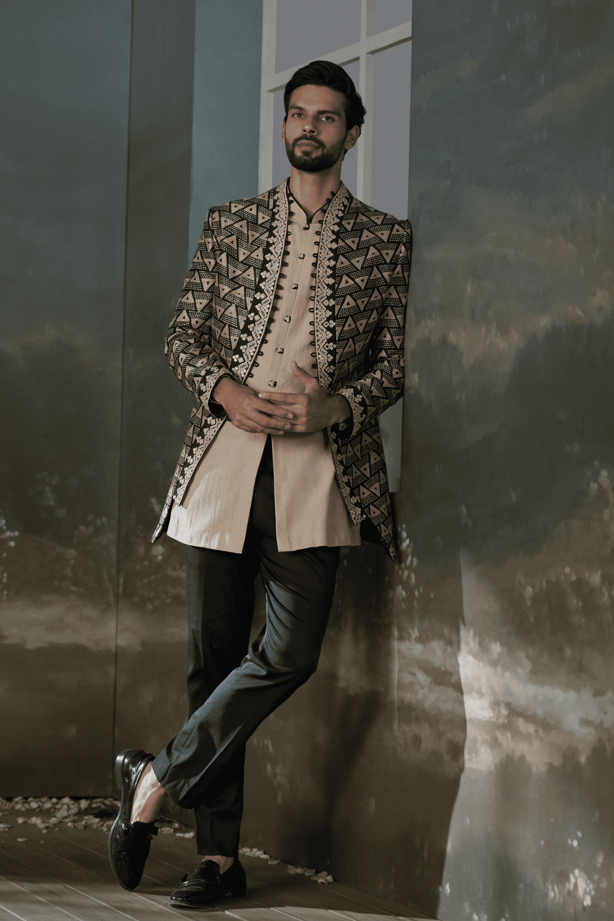 Kurta Jacket Set