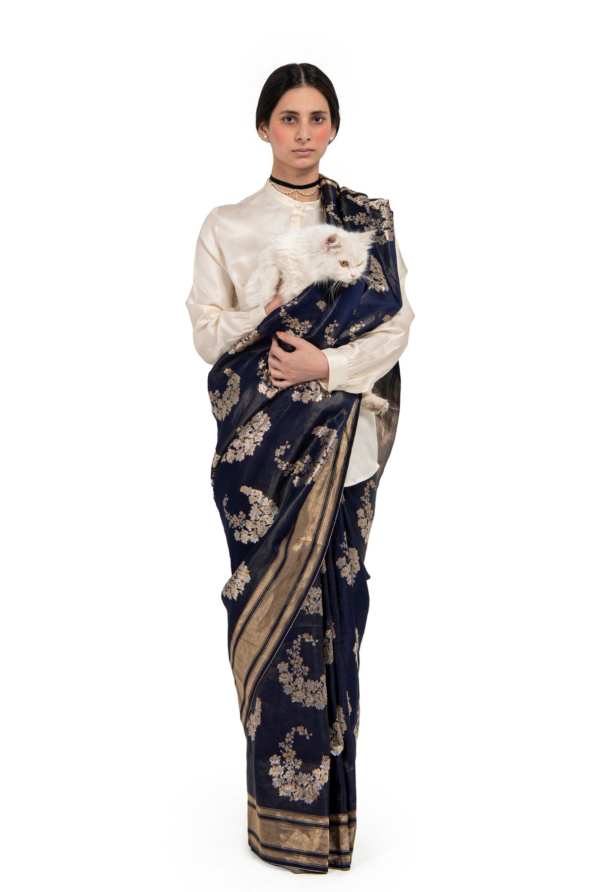 Yoru Indigo Saree