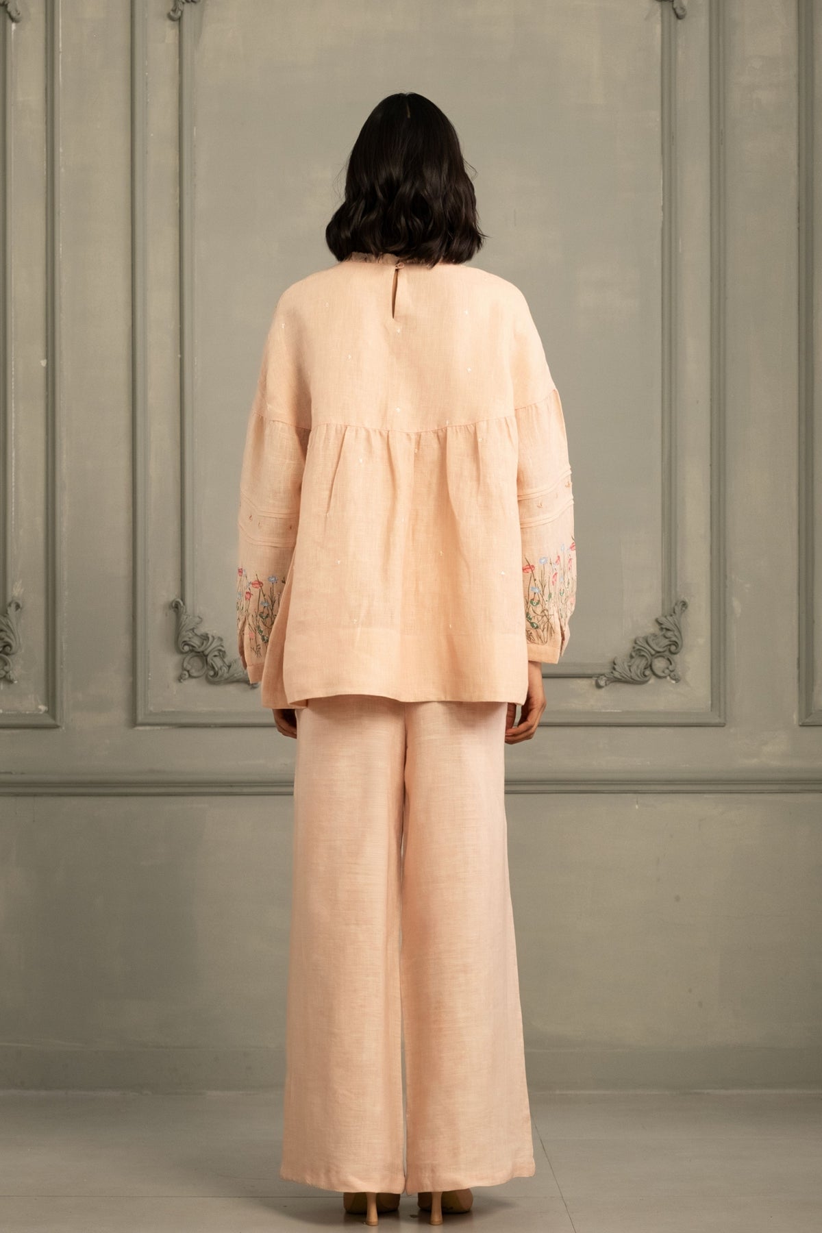 Old Rose Linen Co-ord Set