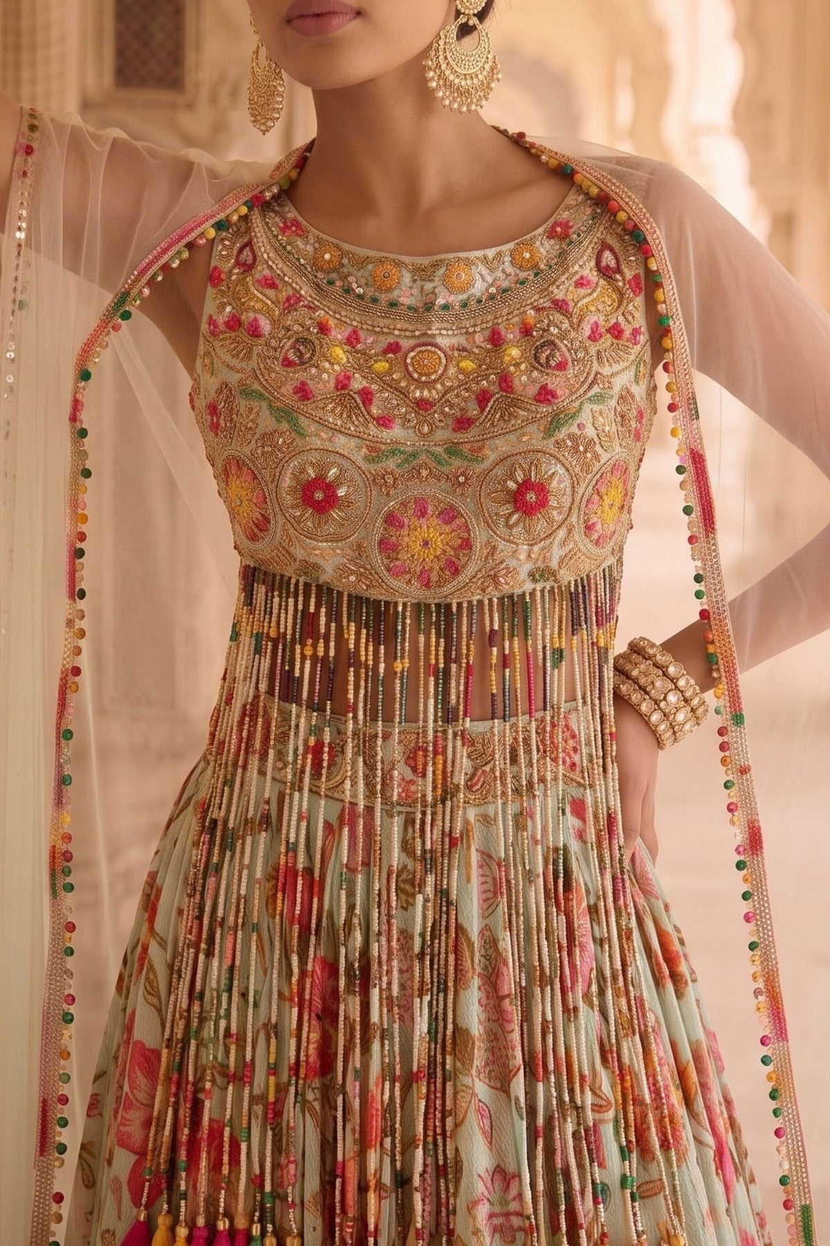Phoolwari Lehenga Set
