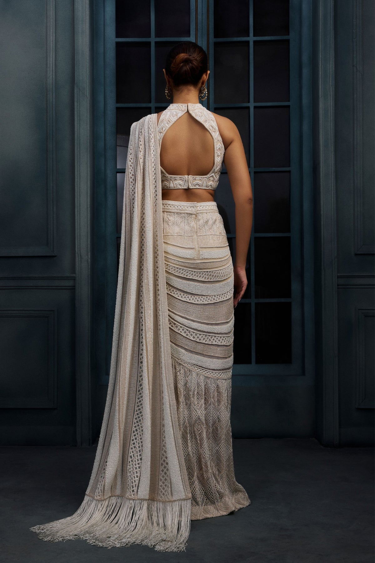 Rare Draped Saree Set