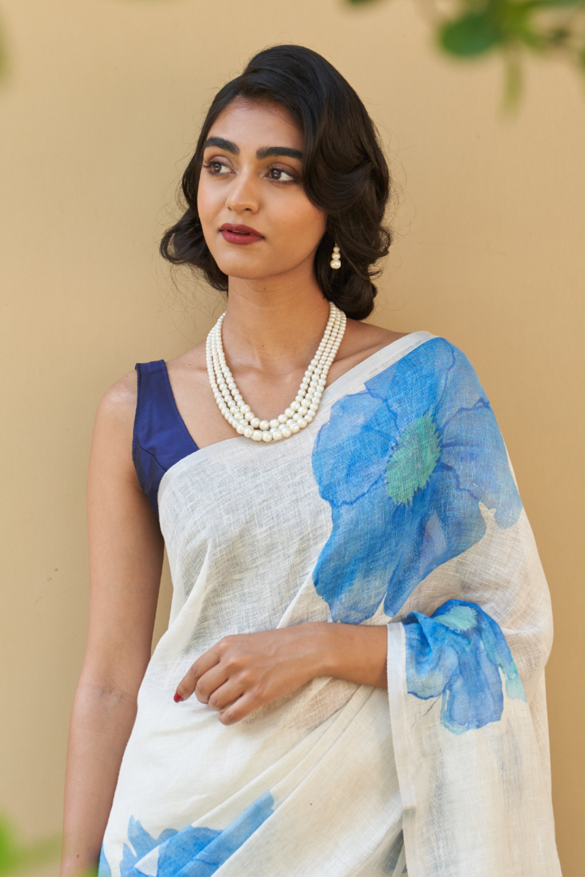Vani Blue Saree