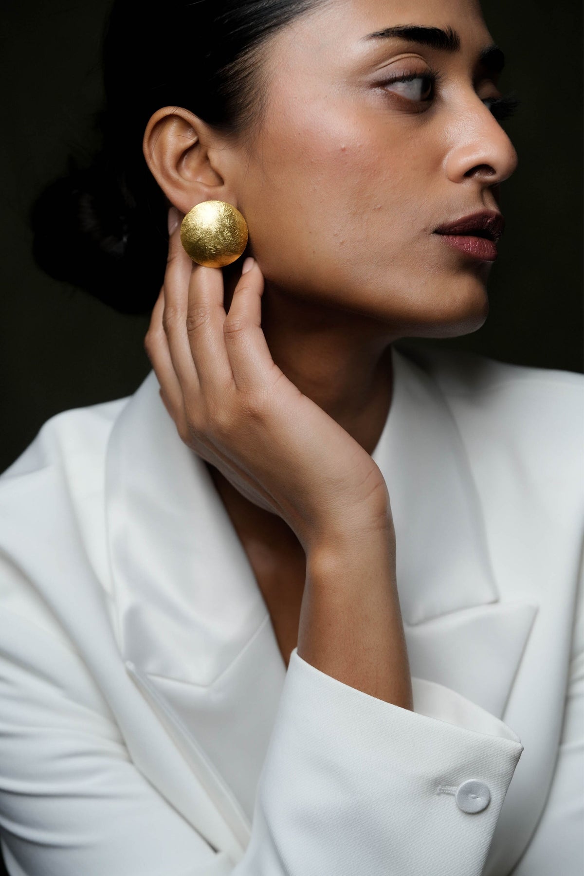 Mini Duomo Golden Earrings