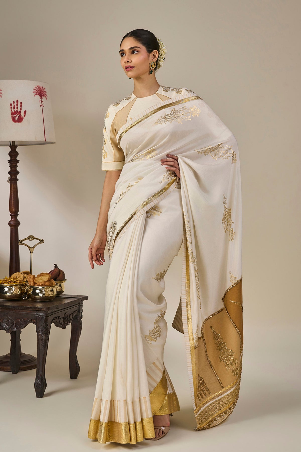 Kathakali Tales Saree