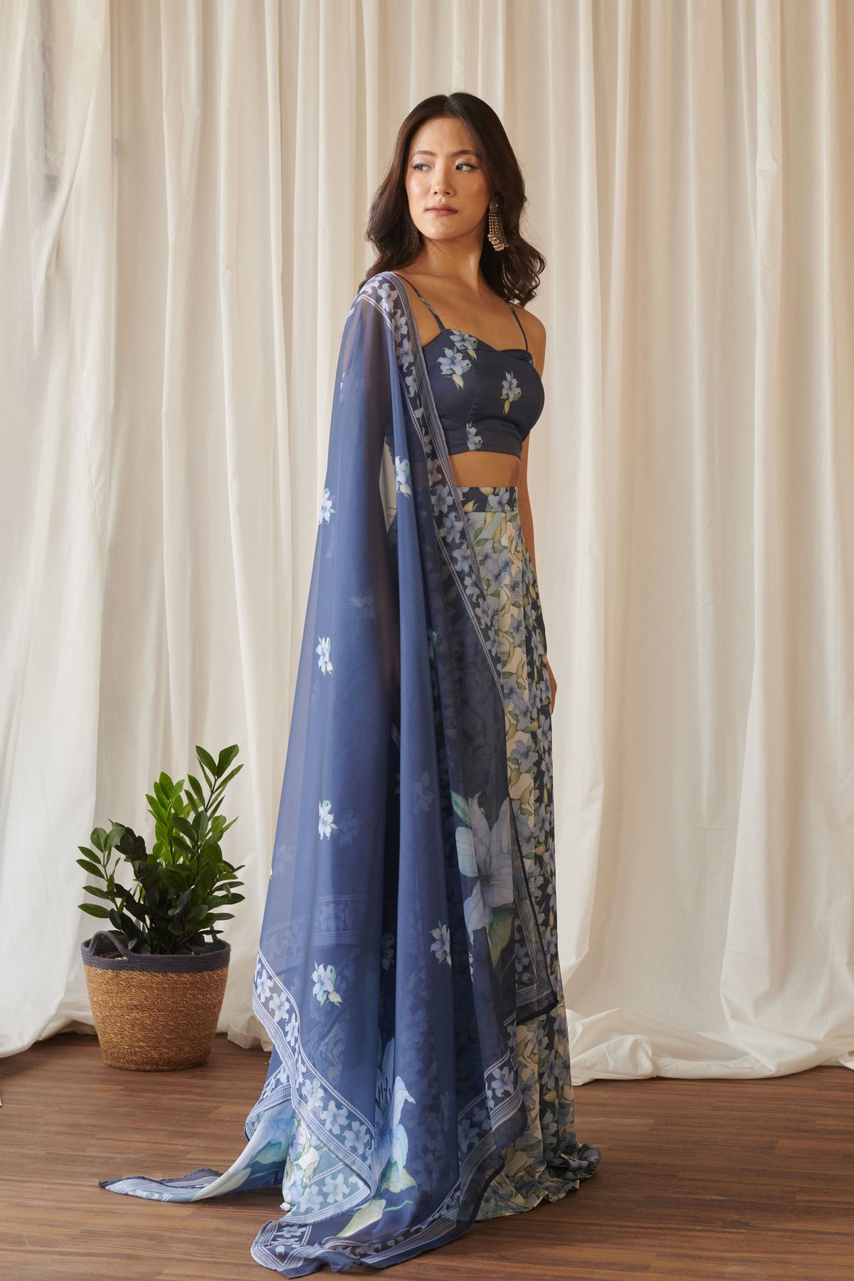 Saavan Kali Lehenga Set