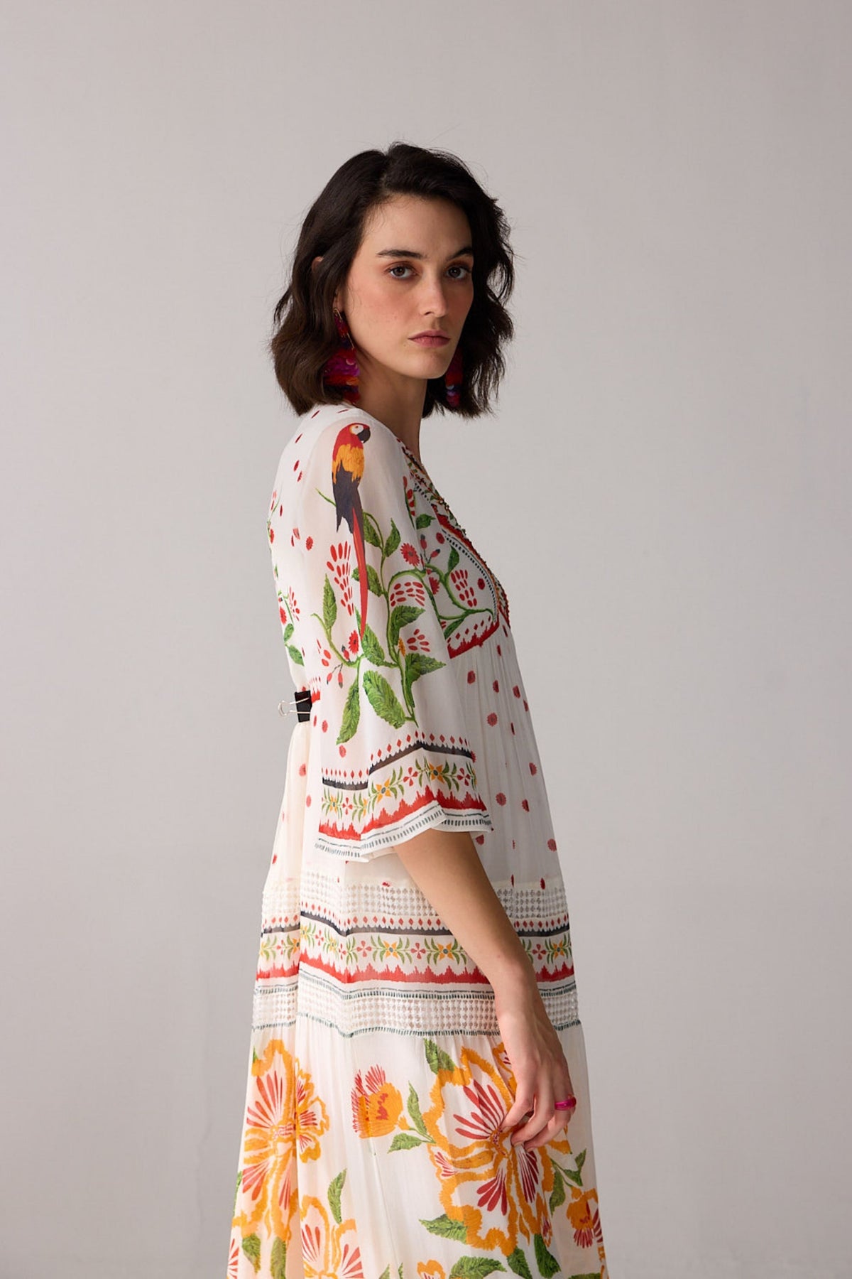 Delilah Embroidered Maxi Dress