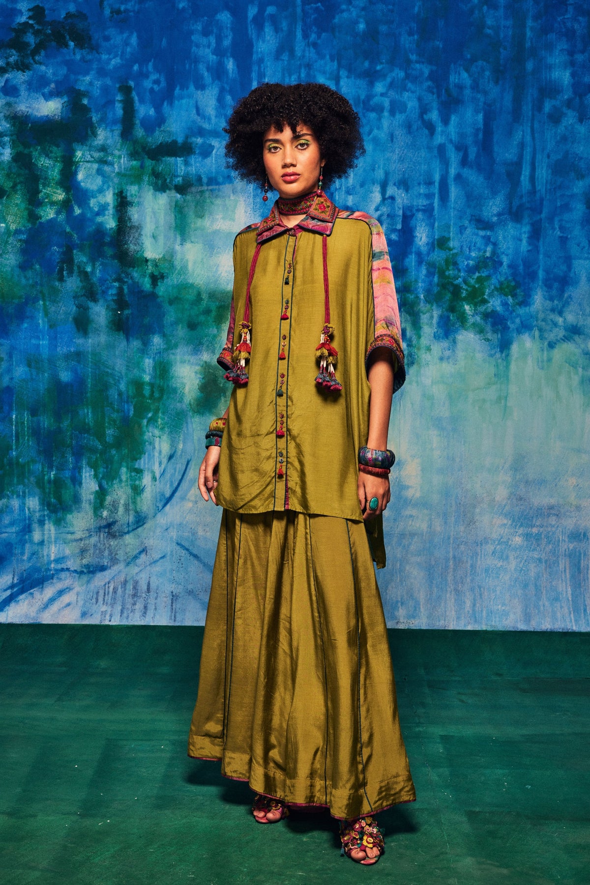 Olive Meera Co-ord Set