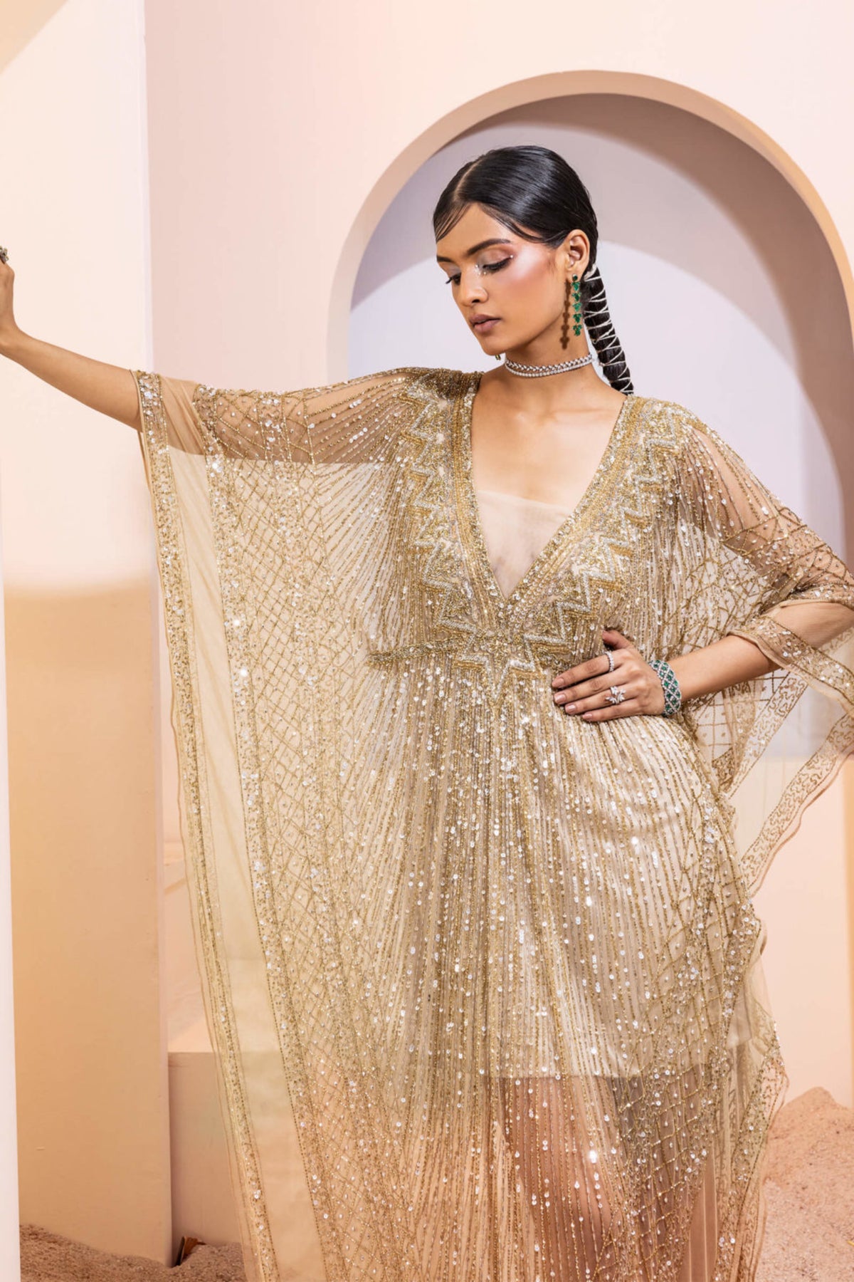 Gold Grecian Caftan