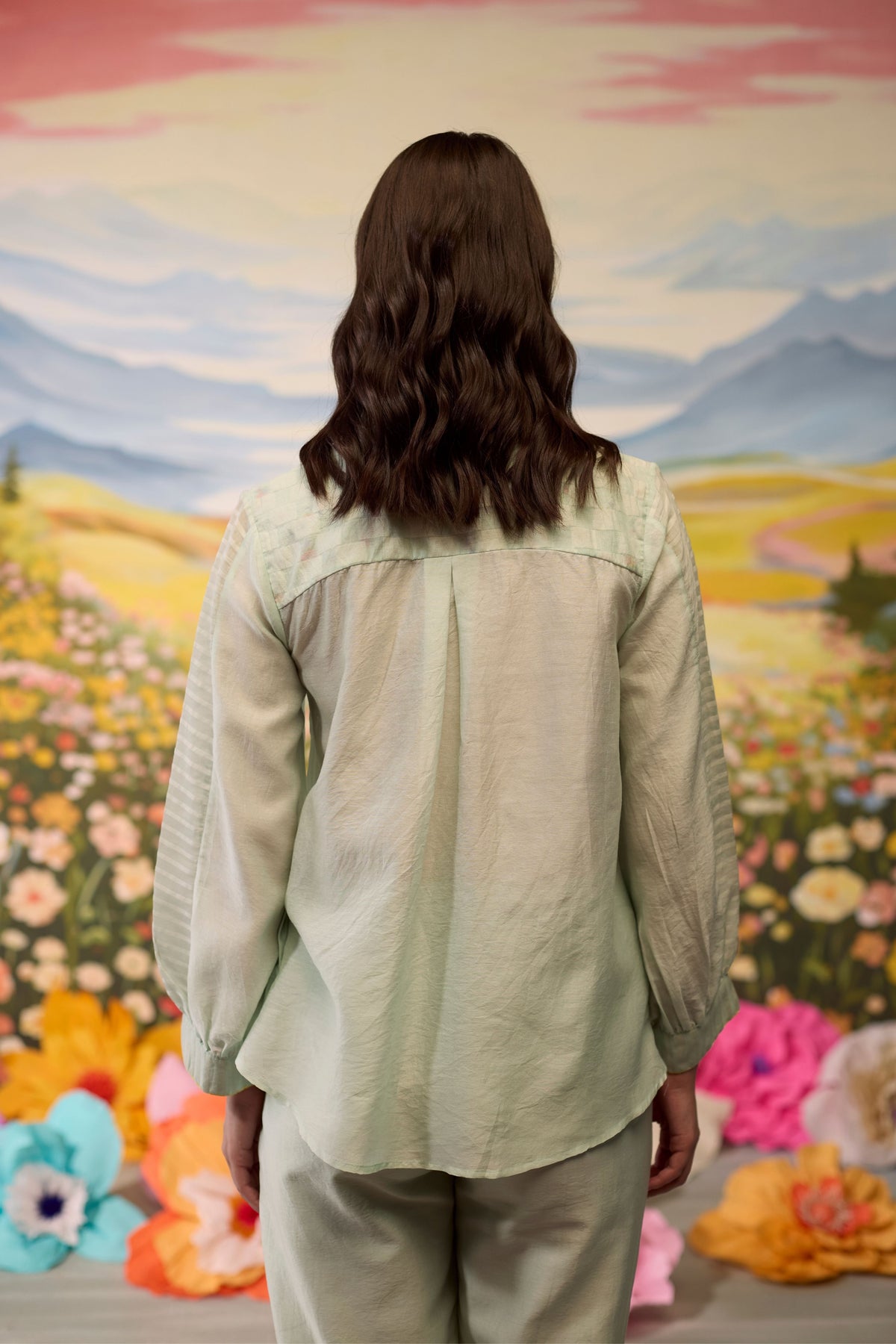 Meadow Floral Embroidered Shirt