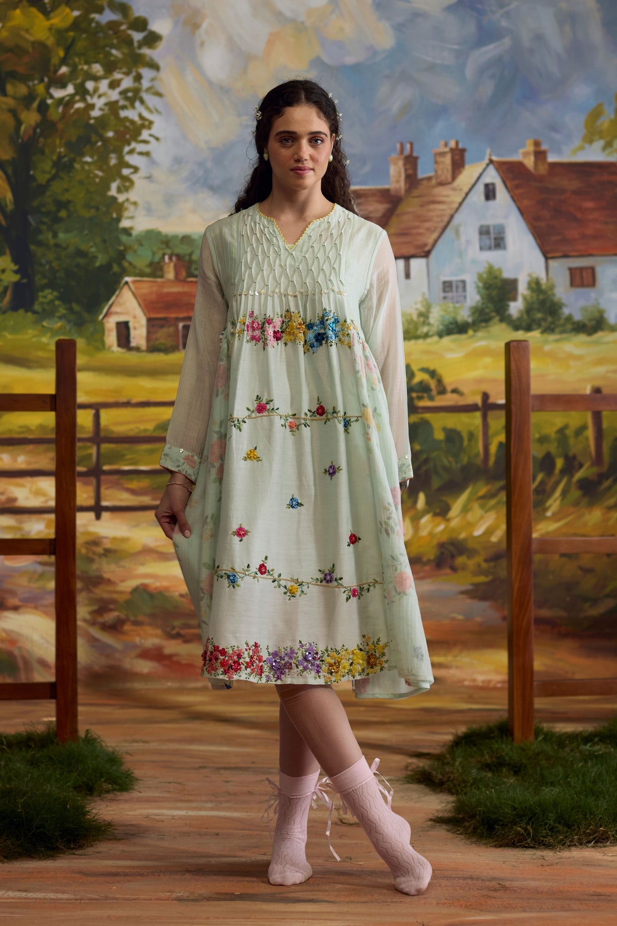 Meadow Smocked Dress
