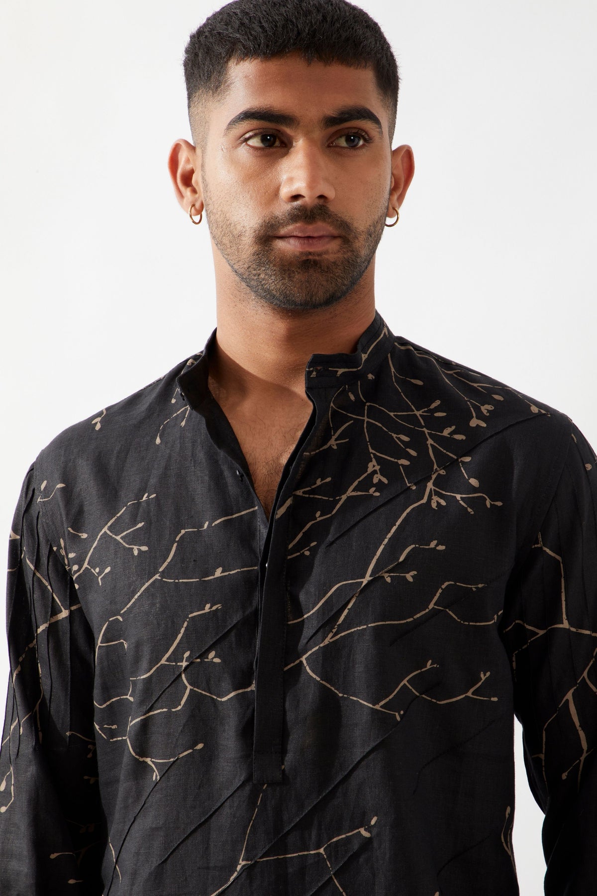 Austin Branch Black Kurta Set