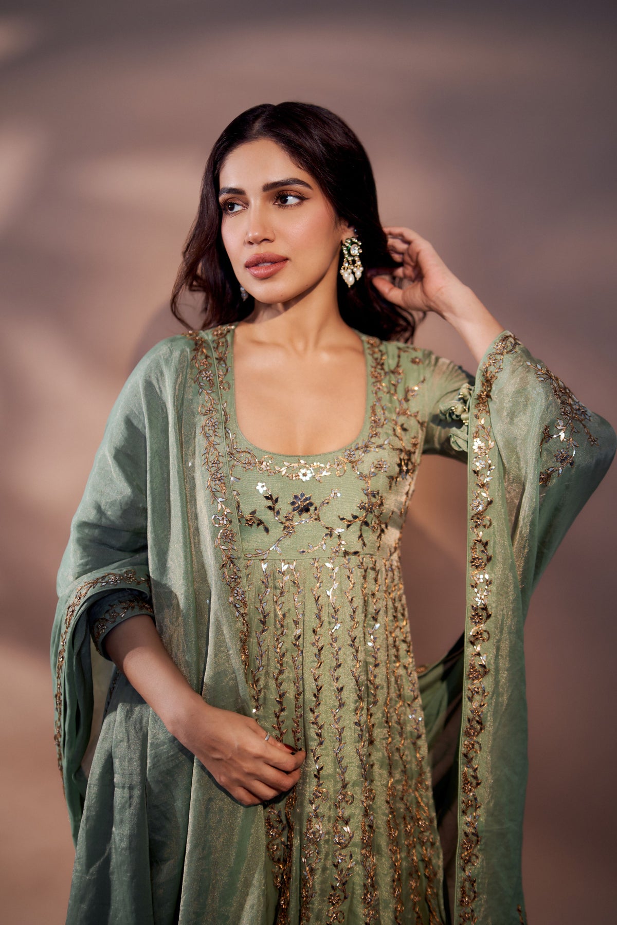 Bhumi Pednekar in Punit Balana