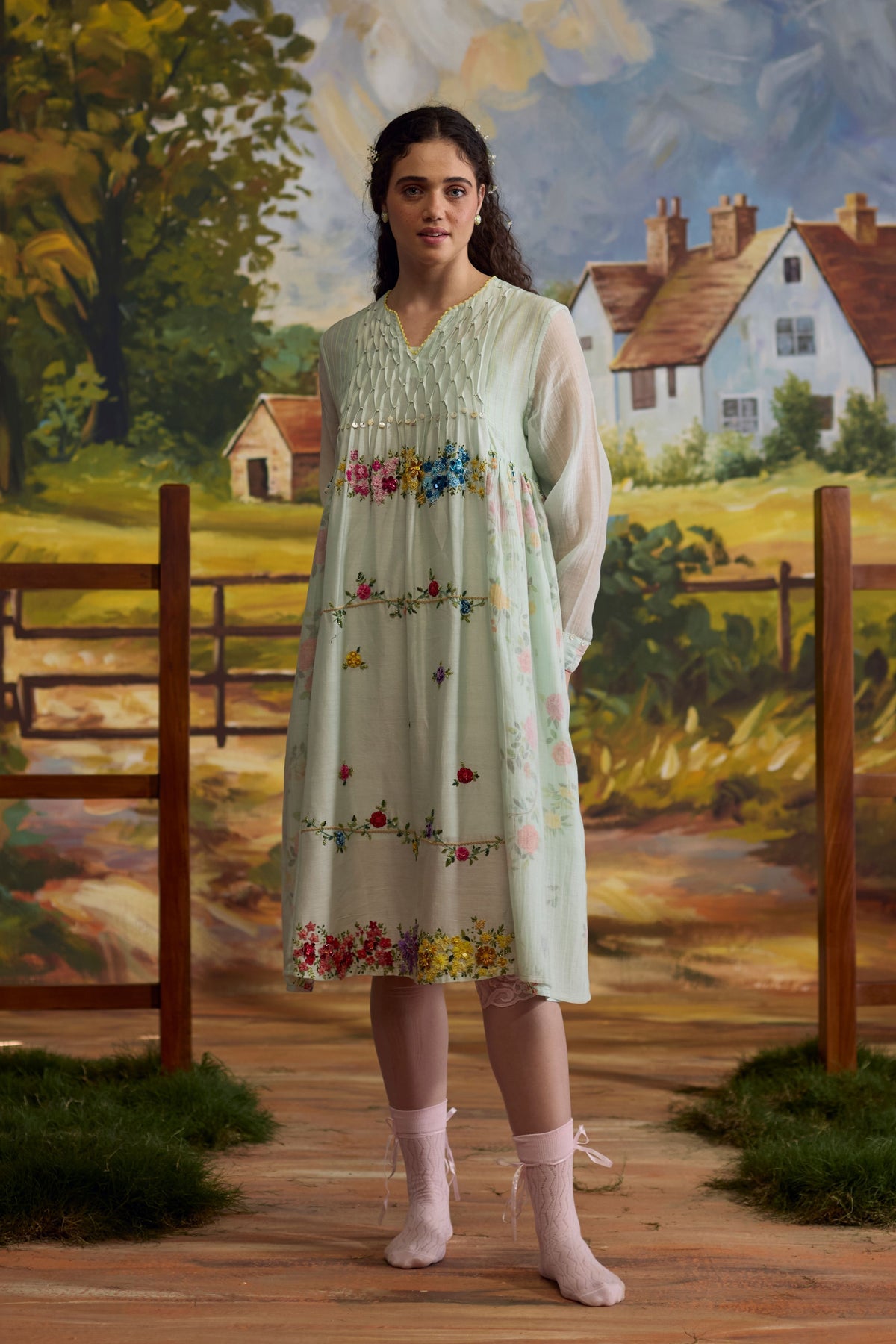 Meadow Smocked Dress