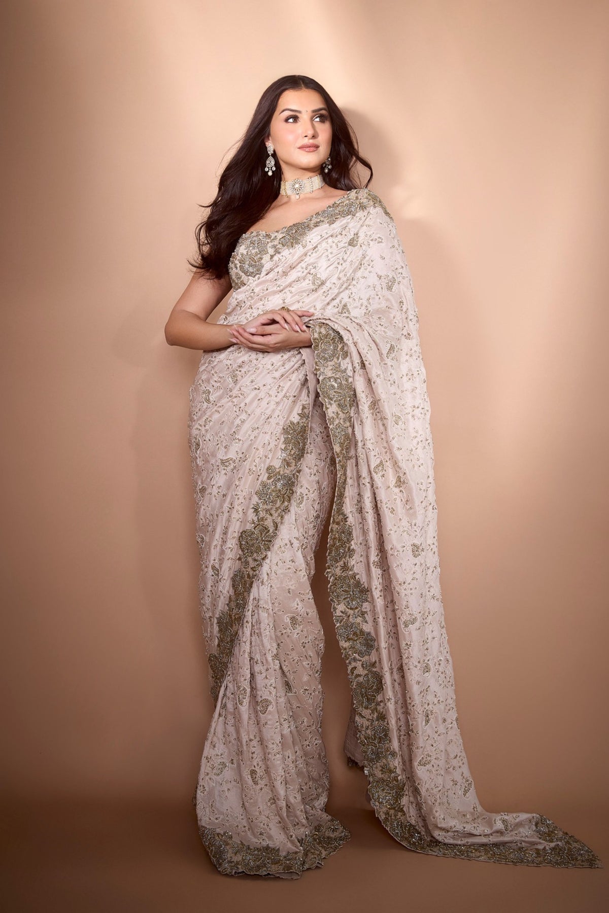 Tara Sutaria in Mrunalini Rao
