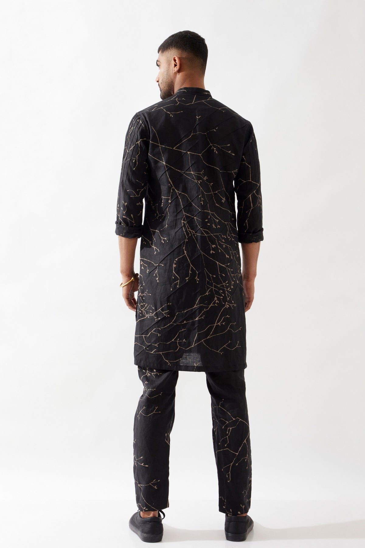 Austin Branch Black Kurta Set