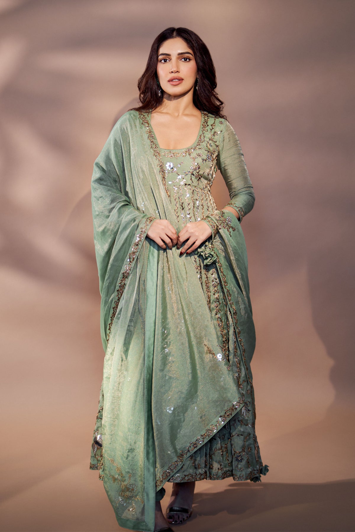 Bhumi Pednekar in Punit Balana