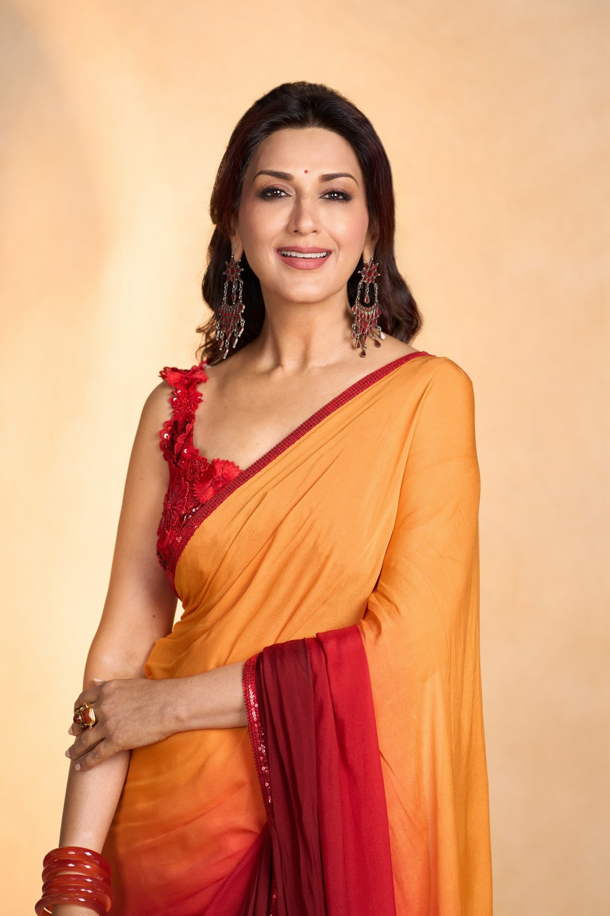 Sonali Bendre in Nachiket Barve
