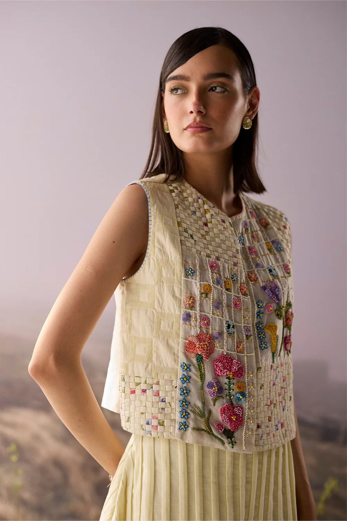Moonlight Beaded Top